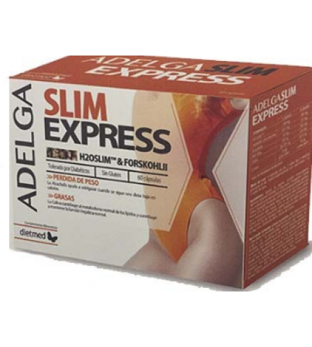 Adelga Slim Express - 60 Cápsulas - Dietmed